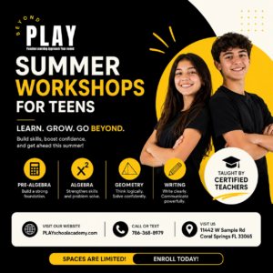Summer Workshops | Math | Writing | Reading | Ages 11-16